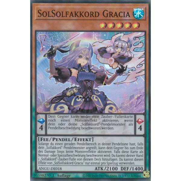 SolSolfakkord Gracia ANGU-DE018