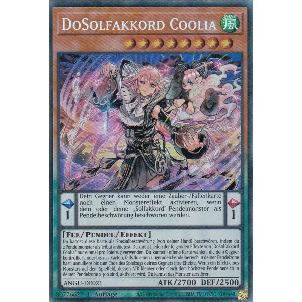 DoSolfakkord Coolia (Collector Rare) ANGU-DE021-Collector-Rare