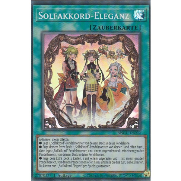 Solfakkord-Eleganz ANGU-DE022