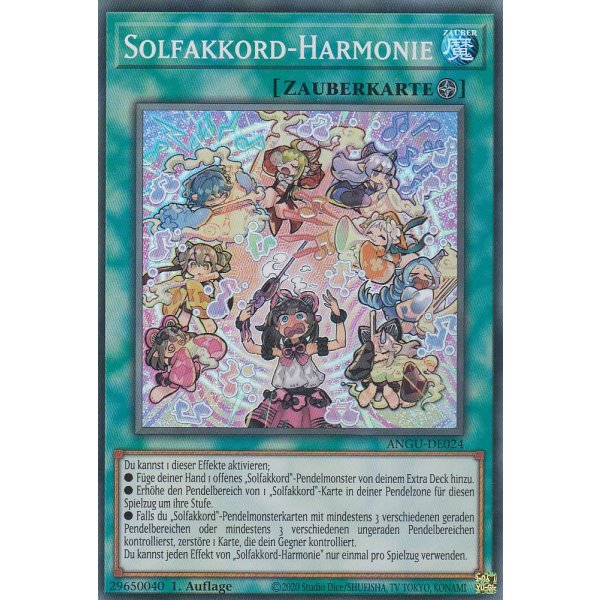 Solfakkord-Harmonie ANGU-DE024