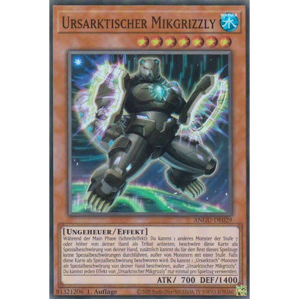 Ursarktischer Mikgrizzly ANGU-DE029