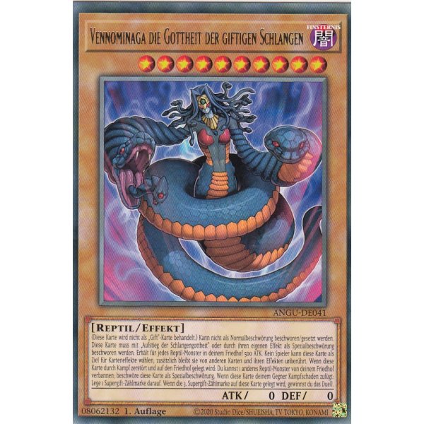 Vennominaga die Gottheit der giftigen Schlangen ANGU-DE041