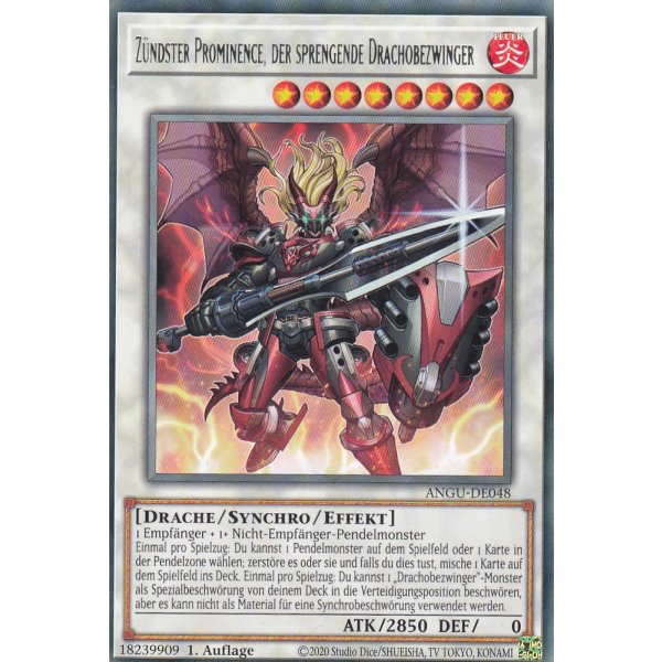 Z&uuml;ndster Prominence, der sprengende Drachobezwinger ANGU-DE048