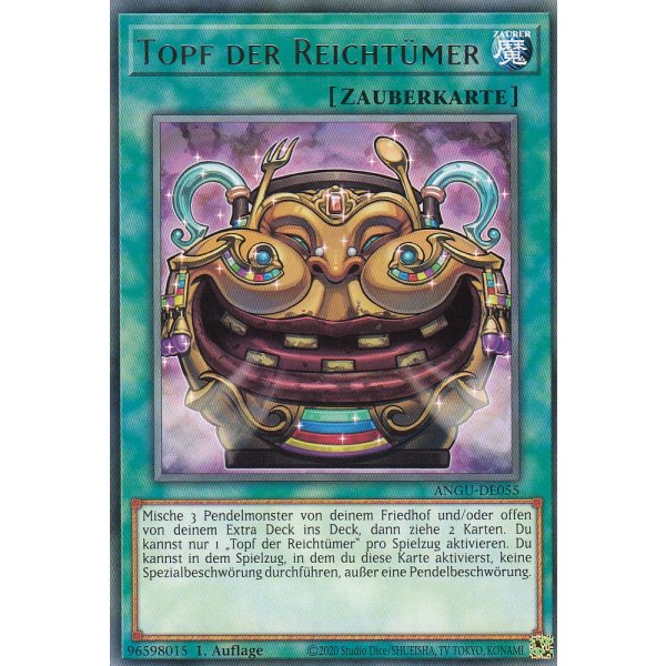 Topf der Reicht&uuml;mer ANGU-DE055