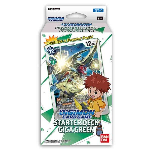 Digimon Card Game - Starter Deck - Giga Green ST-4 EN